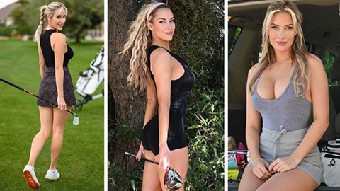  Mỹ nhân làng golf Paige Spiranac khiến 4 triệu người mê mẩn, 3 vòng bốc lửa 'siêu thực'