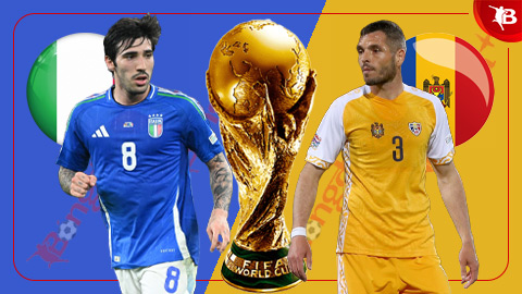  Nhận định bóng đá Italia vs Moldova, 01h45 ngày 10/6: Italia không thắng thì nguy to