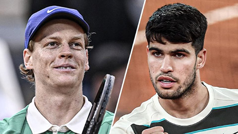  Vua đất nện Alcaraz gửi "chiến thư" đến Sinner: "Đối thủ mạnh, nhưng tôi tự tin vô địch Roland Garros"