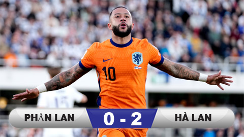  Kết quả Phần Lan 0-2 Hà Lan: Khởi đầu thuận lợi