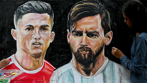  Cristiano Ronaldo còn thua xa Lionel Messi
