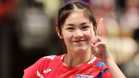  Mê mẩn trước vẻ đẹp thánh thiện của “nữ thần cầu lông” Thái Lan Pitchamon Opatniput