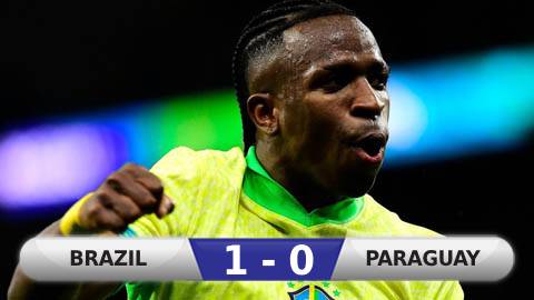  Kết quả Brazil 1-0 Paraguay: Brazil dự World Cup 2026