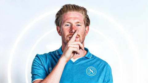  Kevin De Bruyne ký hợp đồng 2 năm với Napoli