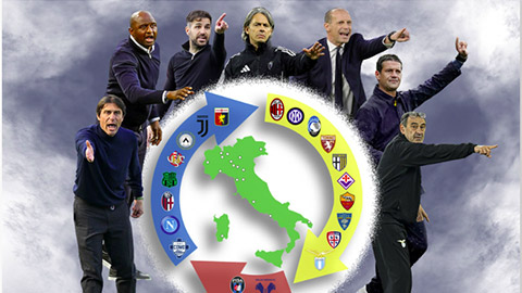  Tại sao Serie A đầy rẫy bất ổn trên băng ghế huấn luyện?