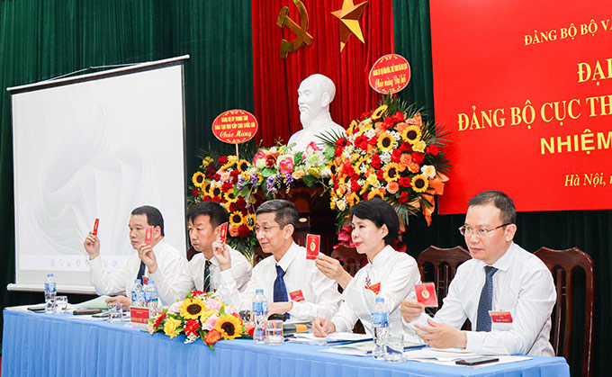 Đại hội được tổ chức trọng thể tại Hà Nội vào sáng ngày 13/6