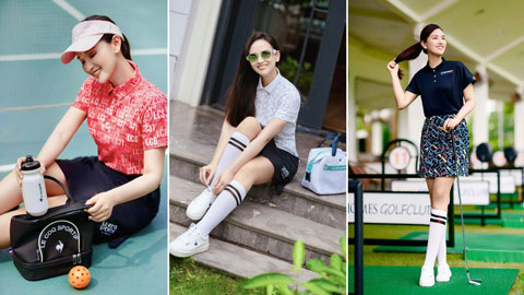  Mỹ nhân VTV Lã Thanh Huyền cuốn hút với thời trang sân golf và pickleball sang chảnh