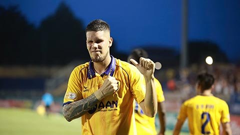  Kết quả SLNA 3-2 HAGL: Trụ hạng ngoạn mục