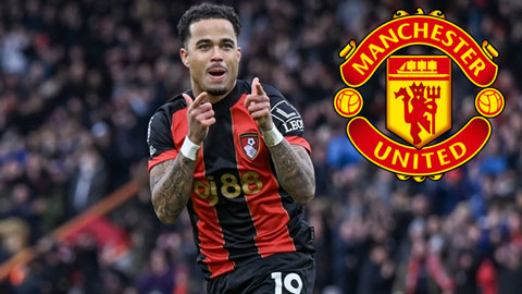  MU quyết tâm theo đuổi Justin Kluivert