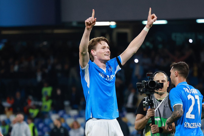 McTominay được Napoli đăng ký bản quyền biệt danh