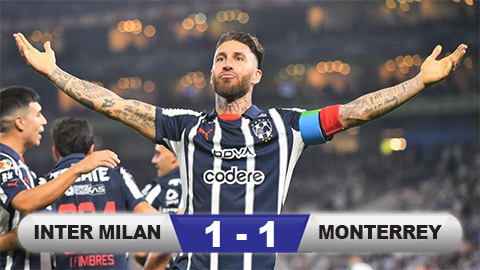  Kết quả Inter Milan 1-1 Monterrey: Thất vọng Nerazzurri