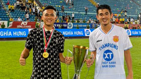  Cầu thủ Nam Định đi vào lịch sử với 6 lần vô địch V.League là ai?