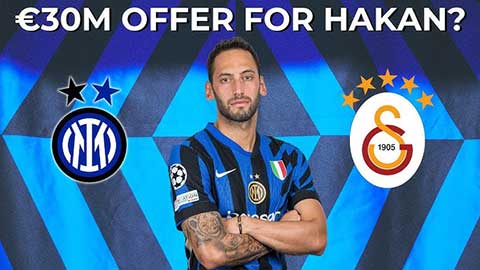  Inter và bài toán bán hay giữ Calhanoglu?