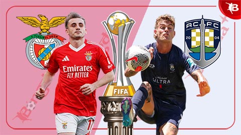  Nhận định bóng đá Benfica vs Auckland City, 23h00 ngày 20/6: Chờ mưa bàn thắng