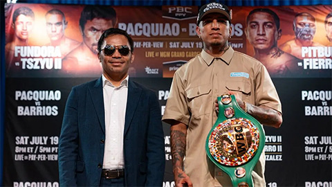  Manny Pacquiao tái xuất với trận đấu lịch sử