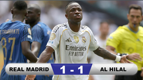  Kết quả Real Madrid 1-1 Al Hilal: Alonso khởi đầu không như ý