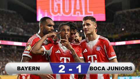  Kết quả Bayern Munich 2-1 Boca Juniors: Bayern vào vòng 1/8