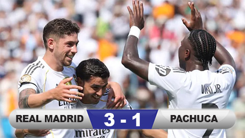  Kết quả Real Madrid 3-1 Pachuca: Xabi Alonso có chiến thắng đầu tiên