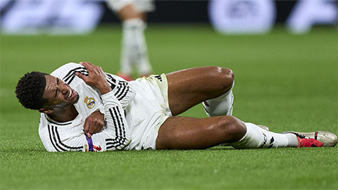  Jude Bellingham có thể nghỉ hết năm 2025