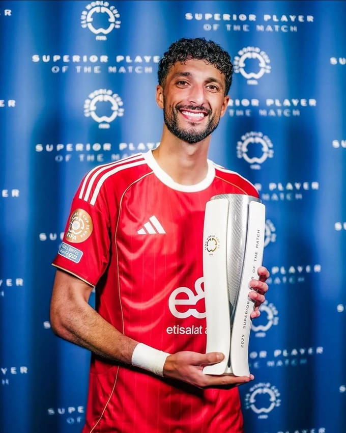 Wessam Abou Ali đoạt giải Cầu thủ xuất sắc nhất trận đấu sau cú hat-trick vào lưới Porto