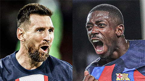  Dembele bình phục, sẵn sàng đối đầu với Messi