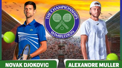  Nhận định tennis Novak Djokovic vs Alexandre Muller, 22h30 ngày 1/7: Nole mở màn hành trình Wimbledon 2025