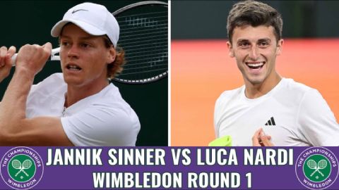  Trực tiếp tennis Jannik Sinner vs Luca Nardi, 19h00 ngày 1/7: Bản lĩnh của số 1 thế giới