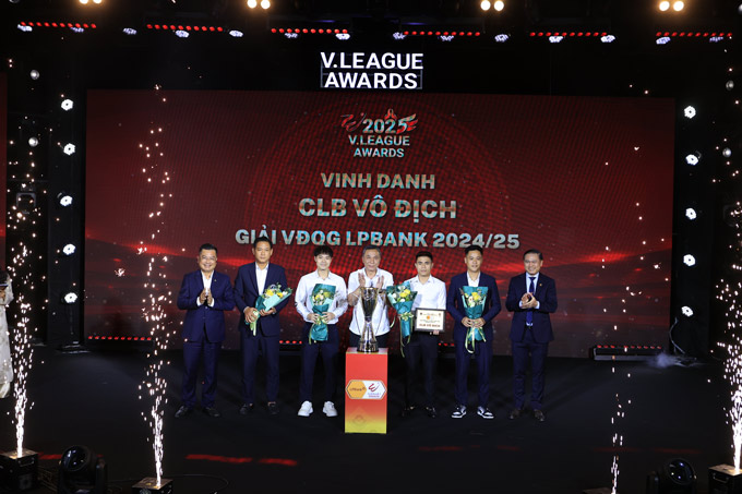 V.League Awards 2025 đã thành công tốt đẹp. Ảnh: Đức Cường