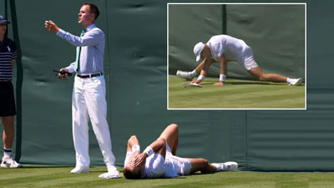 Kinh hoàng Wimbledon: Học trò Djokovic chấn thương nặng, nguy cơ kết thúc sự nghiệp