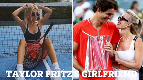  Nàng WAG quyến rũ nhất làng tennis Morgan Riddle khoe sắc tại Wimbledon 2025