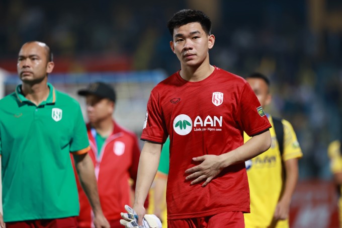 Thủ môn Nguyễn Văn Việt đến Thể Công Viettel theo diện cho mượn 1 mùa - Ảnh: Báo Nghệ An