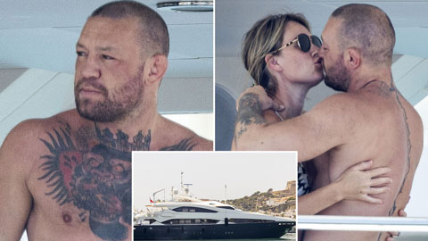  Conor McGregor vui thú bên người tình tại Ibiza, chưa màng ngày trở lại UFC