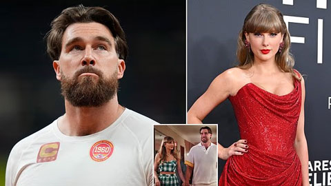  Travis Kelce tiết lộ mặt trái khi trở thành bạn trai của Taylor Swift