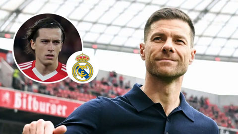  Xabi Alonso chốt tân binh cuối cùng cho Real Madrid ở hè 2025