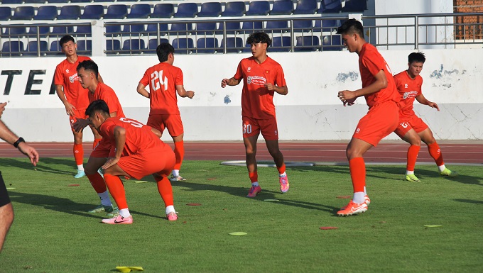U23 Việt Nam còn 2 tuần để rèn quân trước khi đá trận đầu tiên tại giải Đông Nam Á. Ảnh: Phan Hồng