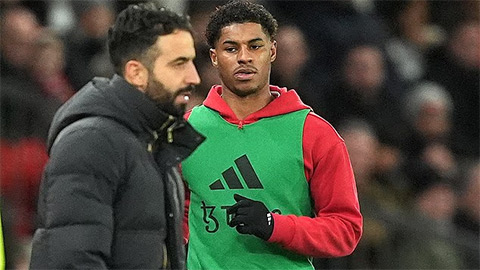  Rashford gửi thông điệp cho Amorim sau khi bị tước mất áo số 10