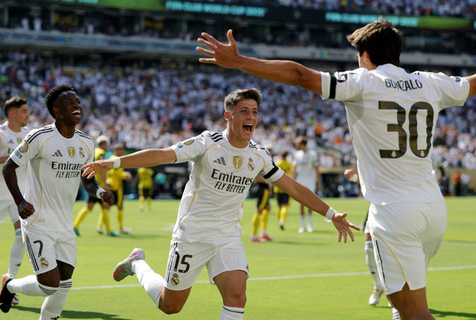 Real xuất sắc đánh bại Dortmund để giành vé vào bán kết FIFA Club World Cup 2025