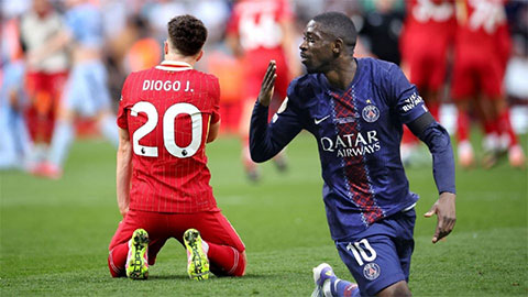  Dembele có hành động gây xúc động sau cái chết của Jota