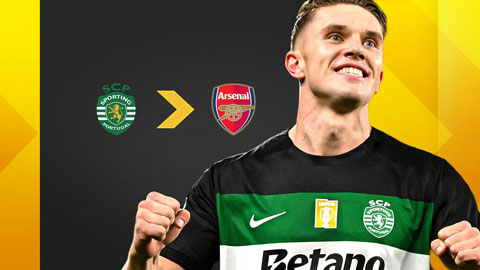  Arsenal đạt thỏa thuận về mức phí chuyển nhượng Gyokeres với Sporting