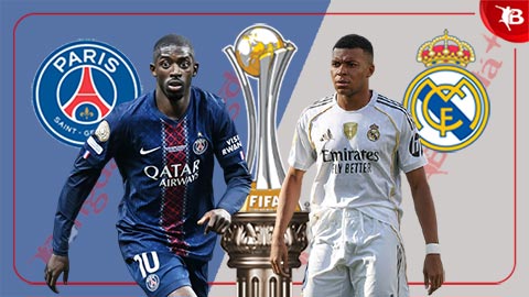  Nhận định bóng đá PSG vs Real Madrid, 02h00 ngày 10/7: PSG vỡ mộng 'ăn bốn'