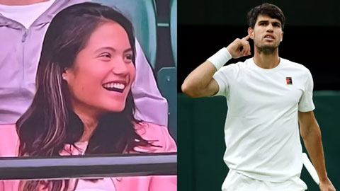  Emma Raducanu xuất hiện trên khán đài cổ vũ Carlos Alcaraz, tin đồn tình cảm tiếp tục rộ lên