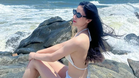  Kiều Trinh “đốt mắt” người hâm mộ với loạt ảnh bikini thả dáng cực xinh