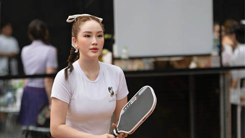  'Công chúa bong bóng' Bảo Thy khoe lần thứ 2 vô địch pickleball