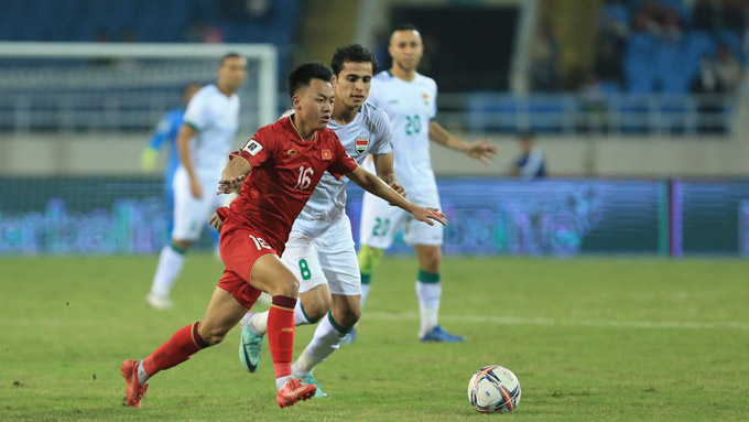 Thái Sơn không được HLV Kim Sang Sik sử dụng ở ĐTQG nhưng với U23 Việt Nam, mọi thứ có thể khác. Ảnh: Minh Tuấn