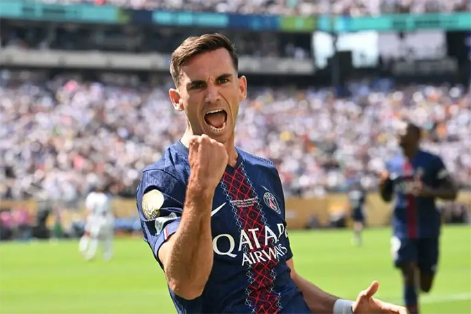 Fabian Ruiz là một trong những vũ khí tấn công hiệu quả của PSG