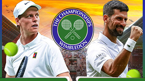  Nhận định tennis Jannik Sinner vs Novak Djokovic, 21h30 ngày 11/7: Hồi kết của kỷ nguyên Nole?