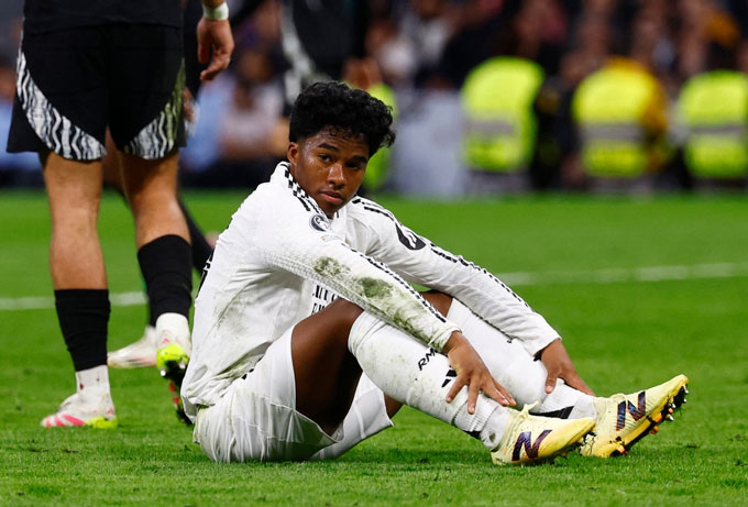 Endrick đang gặp rất nhiều khó khăn tại Real Madrid