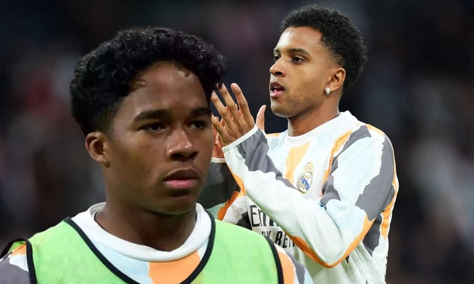Rodrygo hoặc Endrick, hoặc cả hai sẽ phải rời Real Madrid.