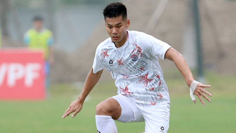  Hiểu Minh, cầu thủ lập cú đúp cho U23 Việt Nam trước U23 Lào là ai?