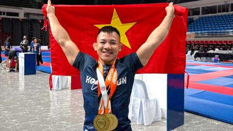  'Quỷ lùn' Hồng Sơn lập hat-trick vô địch Jiu-Jitsu, võ thuật Việt Nam thống trị Đông Nam Á